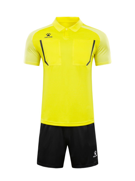 Судейская форма KELME Football Referee Suit (Yellow/Black)