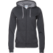 Толстовка женская STAN с капюшоном на молнии футер с начёсом 280, 17W