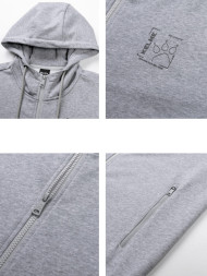 Толстовка KELME Knitted Coat Grey