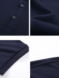 Футболка KELME Short Sleeve Polo Shirt Dark Black