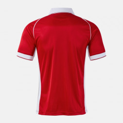 ФУТБОЛКА С КОРОТКИМ РУКАВОМ ВИНТАЖ ЭКО РЕТРО КРАСНЫЙ БЕЛЫЙ