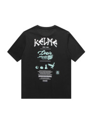 Футболка KELME Round Neck Short Sleeve T-Shirt Black
