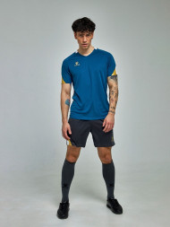 Футбольная форма KELME Short-Sleeved Football Suit Dark Blue