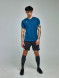 Футбольная форма KELME Short-Sleeved Football Suit Dark Blue