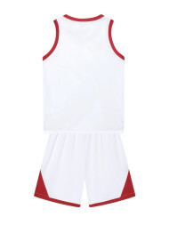 Детская баскетбольная форма KELME Children's Basketball Uniform (White/Red)
