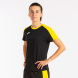 Футболка JOMA CAMISETA MANGA CORTA ECO CHAMPIONSHIP NEGRO AMARILLO