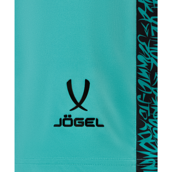 Шорты игровые JOGEL AMKAL PerFormDRY Shorts, бирюзовый/черный