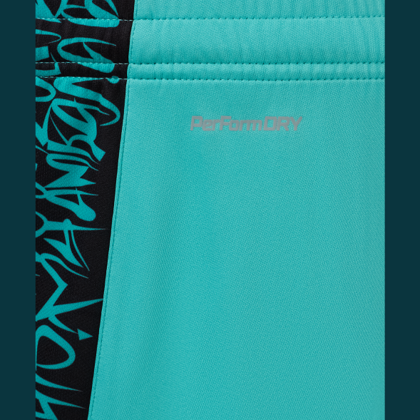 Шорты игровые JOGEL AMKAL PerFormDRY Shorts, бирюзовый/черный