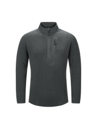 Лонгслив KELME Half-Open Long-sleeved T-shirt Dark Grey