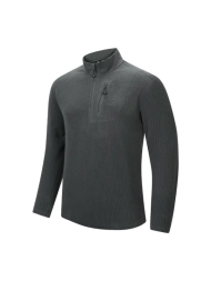 Лонгслив KELME Half-Open Long-sleeved T-shirt Dark Grey