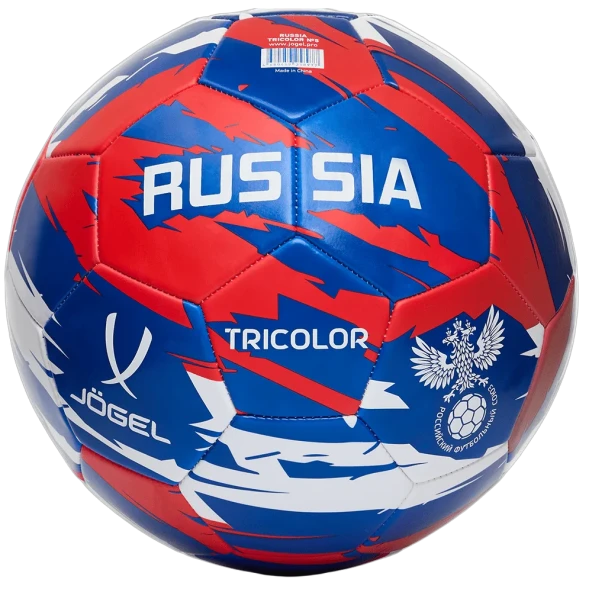 Мяч футбольный JOGEL Flagball Tricolor №5