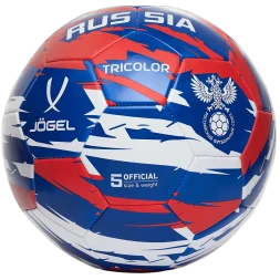 Мяч футбольный JOGEL Flagball Tricolor №5
