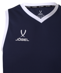 Майка баскетбольная JOGEL CAMP Basic, темно-синий, детский
