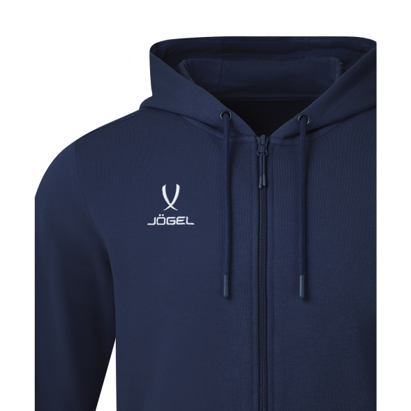 Худи на молнии JOGEL ESSENTIAL Cotton FZ Hoodie, темно-синий, детский