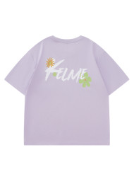 Футболка KELME Unisex Short Sleeve T-shirt Violet