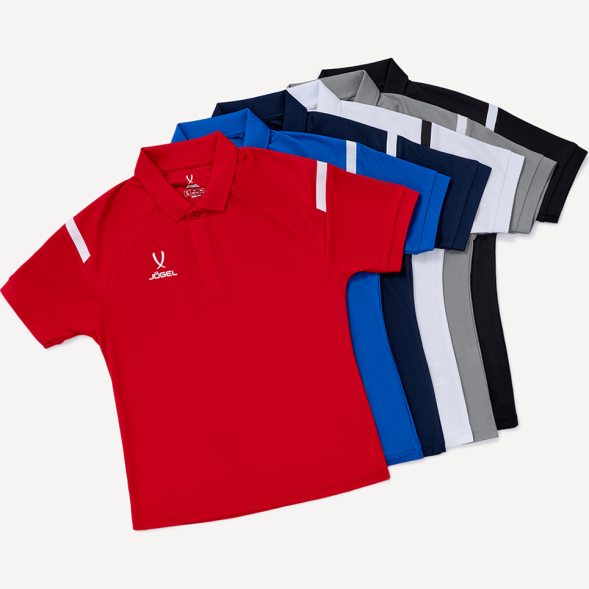 Поло JOGEL CAMP 2 Poly Polo, синий, детский