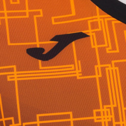 Футболка с коротким рукавом ELITE VIII Черный-оранжевый