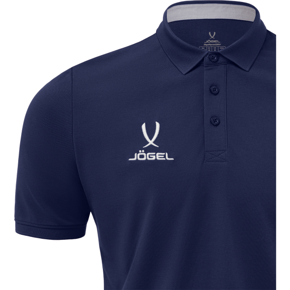 Поло JÖGEL PREMIER PerFormDRY CVC Polo, темно-синий