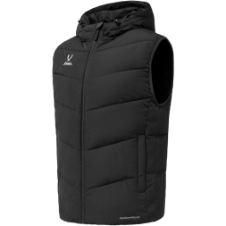 Жилет утепленный c капюшоном JÖGEL ESSENTIAL PerFormPROOF Padded Hooded Vest, черный