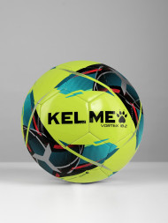 Мяч футбольный KELME Vortex 18.2 (32 Panels) (Neon/Black)