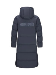 Пуховик KELME Long Down Jacket (hooded) Dark Blue