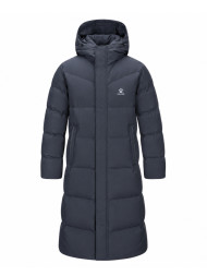 Пуховик KELME Long Down Jacket (hooded) Dark Blue