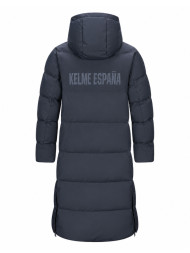 Пуховик KELME Long Down Jacket (hooded) Dark Blue