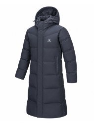 Пуховик KELME Long Down Jacket (hooded) Dark Blue