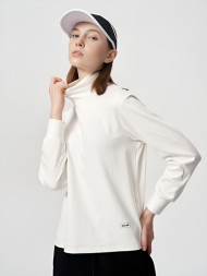 Лонгслив KELME Small High-Neck Long-Sleeved T-Shirt White