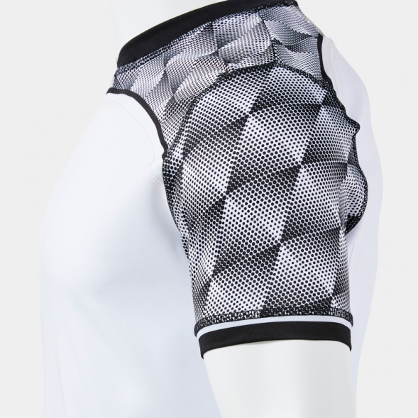 ФУТБОЛКА С КОРОТКИМ РУКАВОМ IRON HANDBALL PRO БЕЛЫЙ ЧЁРНЫЙ