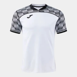 ФУТБОЛКА С КОРОТКИМ РУКАВОМ IRON HANDBALL PRO БЕЛЫЙ ЧЁРНЫЙ