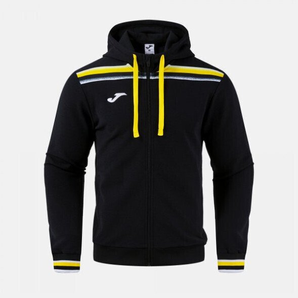 КУРТКА С КАПЮШОНОМ TOLEDO II ЧЕРНЫЙ ЖЕЛТЫЙ