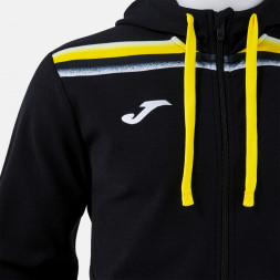 КУРТКА С КАПЮШОНОМ TOLEDO II ЧЕРНЫЙ ЖЕЛТЫЙ