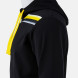 КУРТКА С КАПЮШОНОМ TOLEDO II ЧЕРНЫЙ ЖЕЛТЫЙ