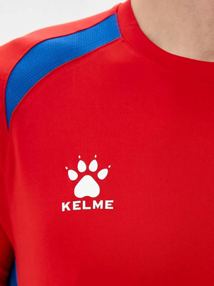 Футбольная форма KELME Short Sleeve Football Set (Red/Blue)