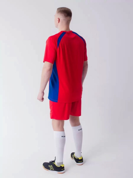 Футбольная форма KELME Short Sleeve Football Set (Red/Blue)