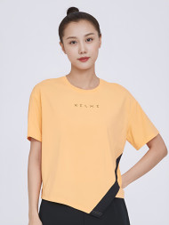 Футболка KELME Round Neck Short Sleeve T-Shirt Orange