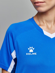 Футбольная форма KELME Short-Sleeved Football Suit (Blue/Dark Blue)