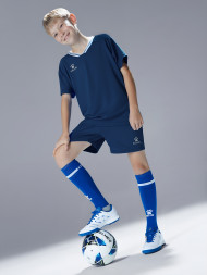 Детская футбольная форма KELME Football Uniform Set Dark Blue