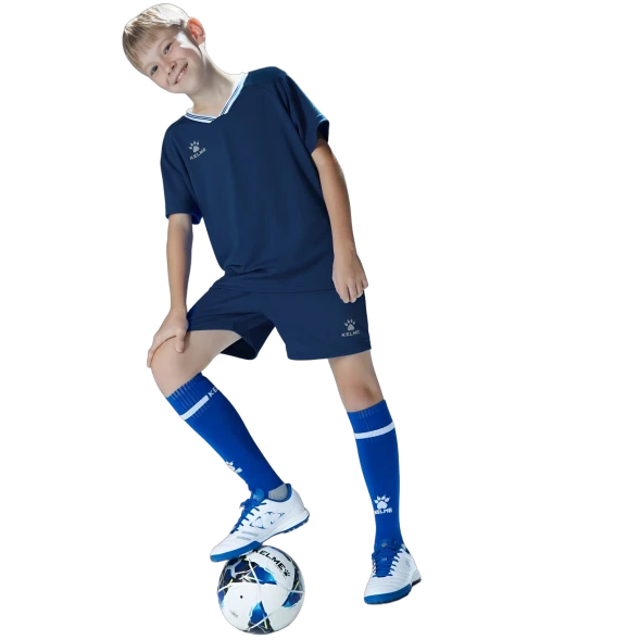 Детская футбольная форма KELME Football Uniform Set Dark Blue
