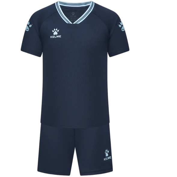 Детская футбольная форма KELME Football Uniform Set Dark Blue