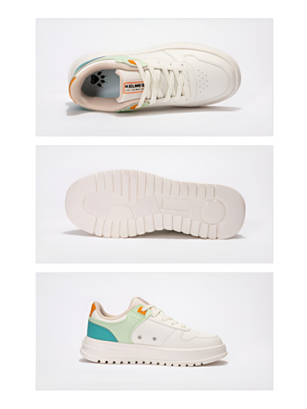 Кроссовки KELME Women's Casual Shoes (White/Green)