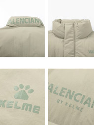 Пуховик KELME Cotton Clothes Grey
