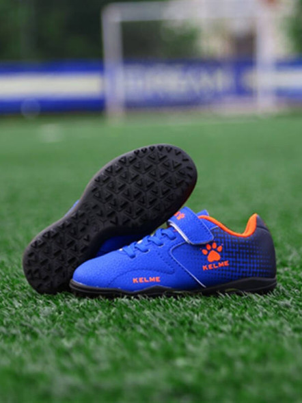 Детские шиповки KELME Children's Soccer Shoes (TF) Blue