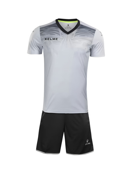 Вратарская форма KELME Goalkeeper Short Sleeve Suit (Grey/Black)