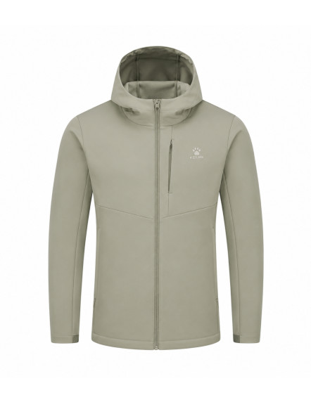Демисезонная куртка KELME Woven Jacket (hooded) Beige