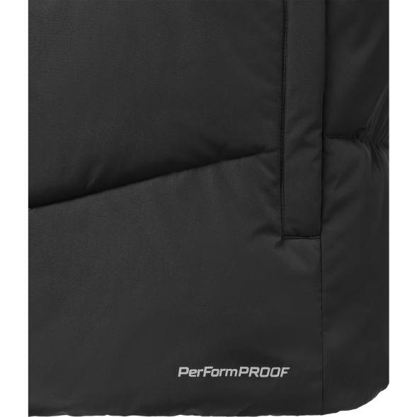 Жилет утепленный c капюшоном JÖGEL ESSENTIAL PerFormPROOF Padded Hooded Vest, черный, детский