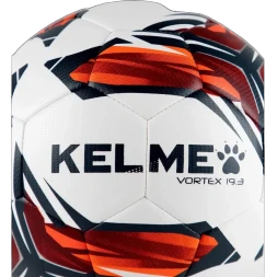 Мяч футбольный KELME Vortex 19.3 (32 Panels) (White/Red)