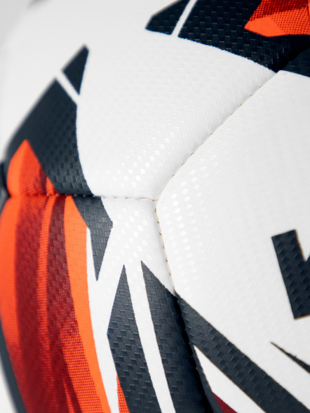 Мяч футбольный KELME Vortex 19.3 (32 Panels) (White/Red)
