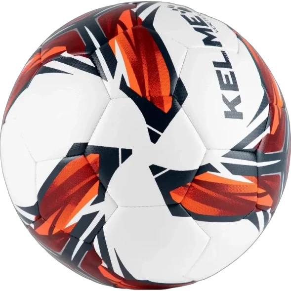 Мяч футбольный KELME Vortex 18.2 (32 Panels) (White/Red)